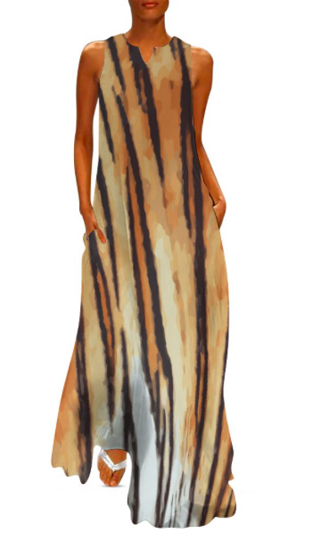 Puccelli Tiger designer dress